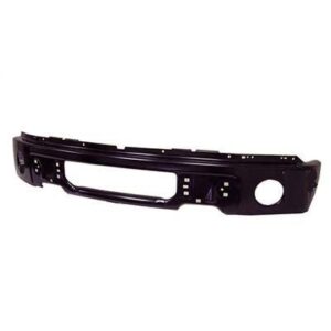Bumper Front Ford F150 2009-2014 Primed With Fog Lamp Hole Capa , FO1002413C