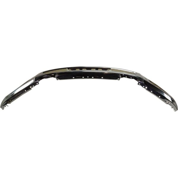 Bumper Face Bar Front Ford F150 2015-2017 Chrome With Fog Lamp Holes/End Caps , FO1002425 - Image 4