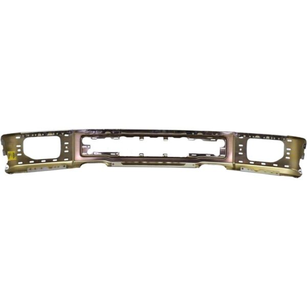 Bumper Face Bar Front Ford F150 2015-2017 Chrome With Fog Lamp Holes/End Caps , FO1002425 - Image 5