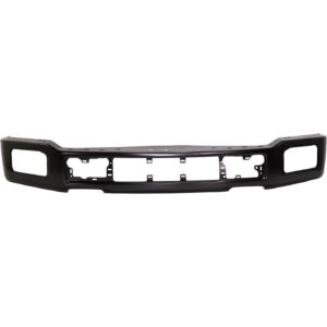 Bumper Face Bar Front Ford F150 Police Responder 2018-2020 Black With Fog Lamp , FO1002429