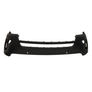 Bumper Front Upper Ford Explorer 2018-2019 Primed Without Tow With 2 Sensor/4 Park Distance Holes , FO1014133