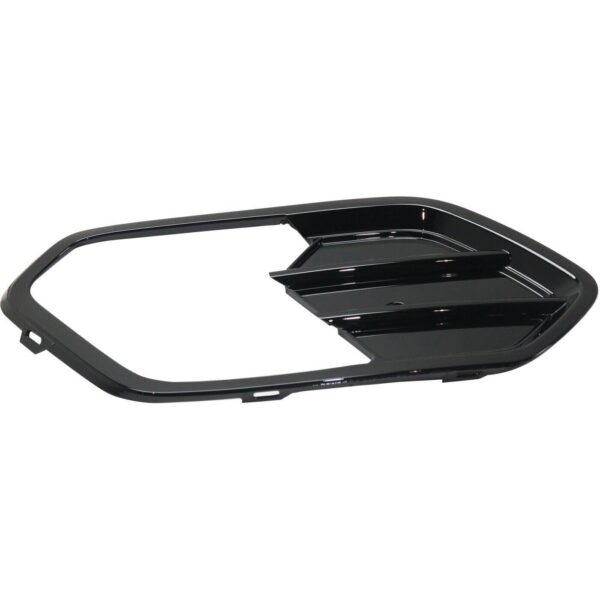 Fog Lamp Cover Front Driver Side Ford Escape 2017-2019 Ptd Gloss Black , FO1038178 - Image 5