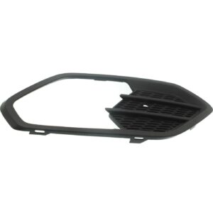 Fog Lamp Cover Front Passenger Side Ford Escape 2017-2019 Textured Black Without Sport Appearance Pkg , FO1039164