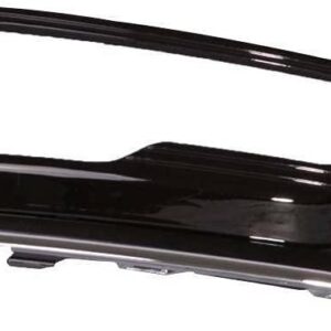 Fog Lamp Bezel Front Passenger Side Ford Fusion Hybrid 2017-2018 Ptd Glossy Black Exclude Sport , FO1039168