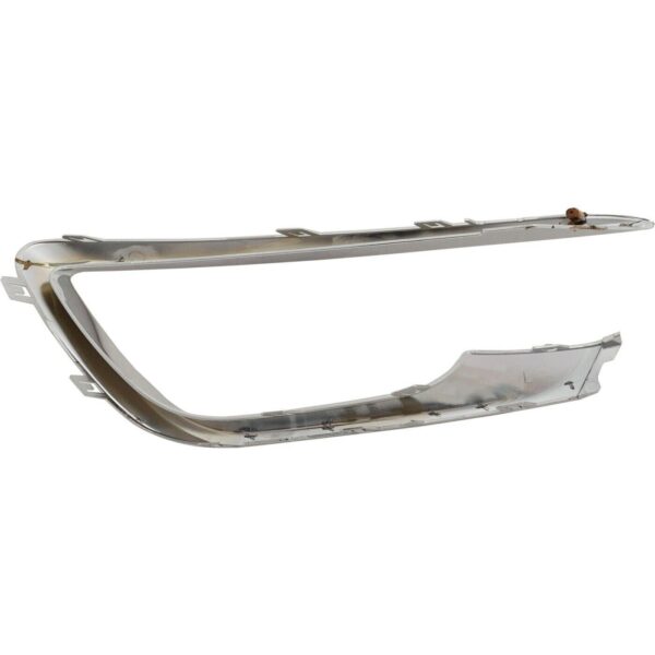 Fog Lamp Trim Front Driver Side Lincoln Mkz 2017-2020 Chrome Finish , FO1046105 - Image 4