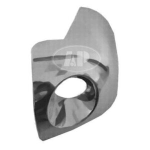 Fog Lamp Ford Explorer 1999-2001 Area Chrome Insert Passenger Side Xlt , FO1059277