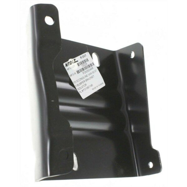 Bumper Isolator Bracket Front Passenger Side Ford Econoline 1992-2007 Steel , FO1067145 - Image 3