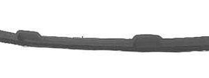 Bumper Spoiler Front Ford F150 2005-2006 Textured Rwd , FO1093104