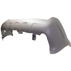 Bumper Rear Ford Escape 2001-2004 Matte Light Gray Without Flare Without Tow Without App Pkg Capa , FO1100333C