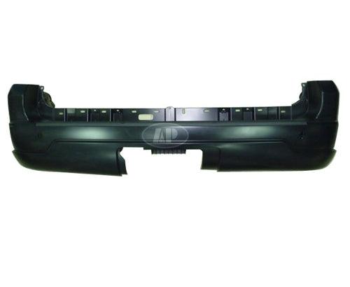 Bumper Rear Lincoln Navigator 2005-2006 Primed Without Pre-Drilled Park Hole Capa , FO1100393C