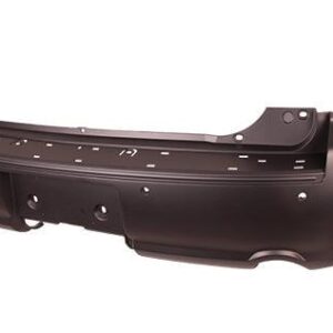 Bumper Rear Ford Flex 2010-2019 Primed With Sensor Turbo Model With 2 Exhausts/Tow , FO1100656