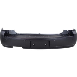 Bumper Rear Ford Flex 2010-2012 Primed Without Turbo With Sensor Without Tow (Single Exht Cut On Driver Side) , FO1100657