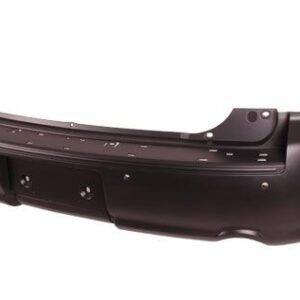 Bumper Rear Ford Flex 2010-2019 Primed With Turbo With Sensor Without Tow (Dual Exht Cut) , FO1100658