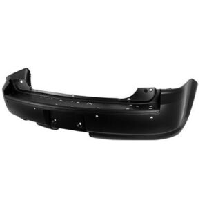 Bumper Rear Ford Flex 2010-2012 Primed Without Turbo With Sensor With Tow (Single Exht Cut On Driver Side) , FO1100659