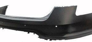 Bumper Rear Ford Taurus 2010-2012 Primed With Sensor Hole With Push Button Model , FO1100664
