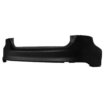 Bumper Rear Ford Focus 2012-2014 Primed Hatchback Without Sensor Hole Capa , FO1100676C