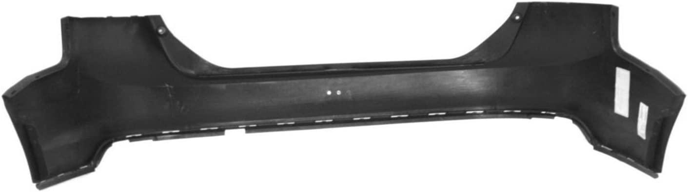 Bumper Rear Ford Focus 2012-2014 Primed Sedan Without Sensor Hole , FO1100677