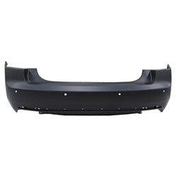 Bumper Rear Lincoln Continental 2017-2020 Primed Without Auto Park Sensor/Tow With 4 Park Assist , FO1100730