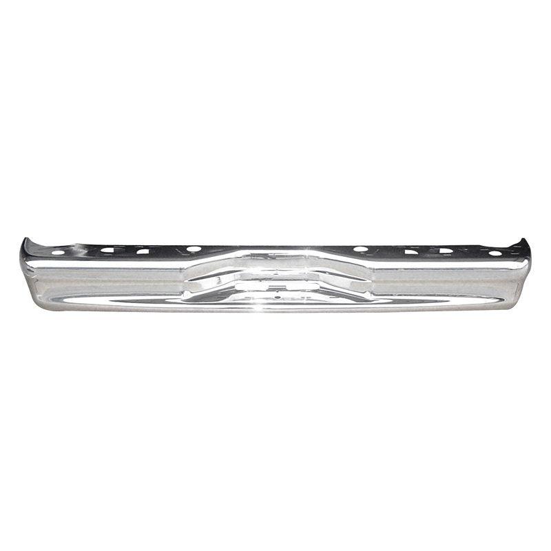 Bumper Face Bar Rear Ford Econoline 1992-2014 Chrome Without Sensor , FO1102272