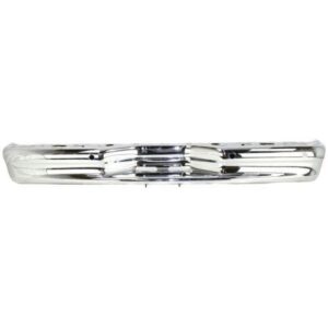 Bumper Face Bar Rear Ford Econoline 2007-2014 Chrome With Sensor Hole , FO1102365