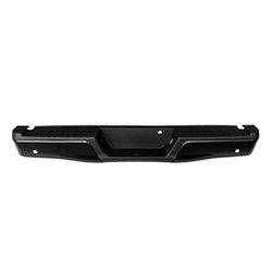 Bumper Rear Ford F150 2015-2020 Assembly Black With Black Pad With Sensor Without Tow , FO1103194