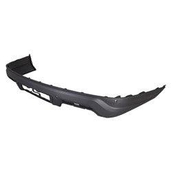 Bumper Lower Rear Ford Explorer 2018-2019 Without 2 Park Assist/Side Moulding With 4 Park Distance Sensors/Trailer Hitch , FO1115136