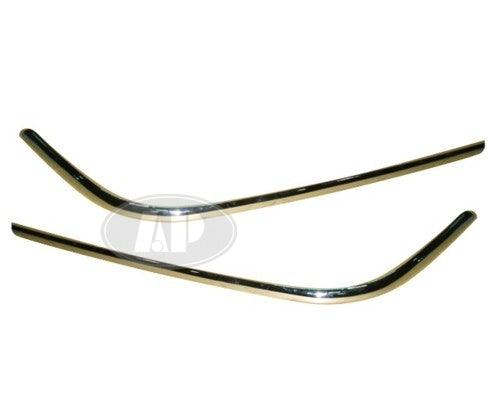 Bumper Moulding Rear Passenger Side Lincoln Town Car 2003-2011 Chrome , FO1159152