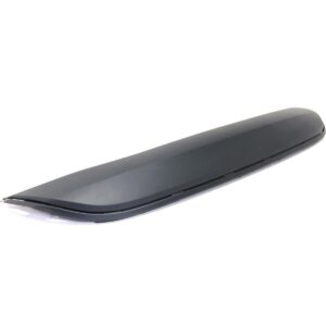 Valance Bumper Rear Ford Fiesta Hatchback 2011-2019 Matte Dark Gray Exclude St Model , FO1195138