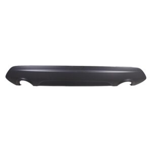 Valance Bumper Rear Ford Escape 2017-2019 Primed Without Tow With Dual Exhaust , FO1195158