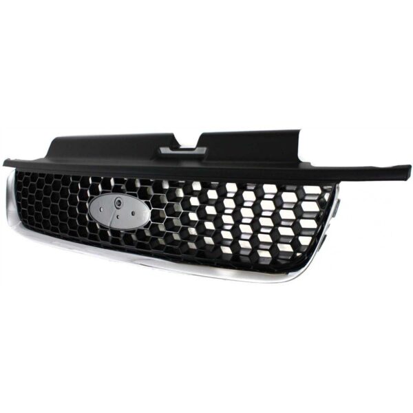 Grille Ford Escape 2001-2004 Chrome/Black Ltd- Xlt , FO1200390 - Image 2