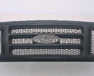Grille Bar Ford F150 2004-2008 Design With Ptm Front/Dark Gray Textured H Bars/Black Honeycomb , FO1200414