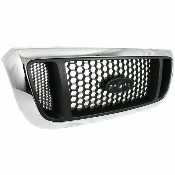 Grille Ford Ranger 2004-2005 Chrome Gray 4Wd , FO1200453 - Image 3
