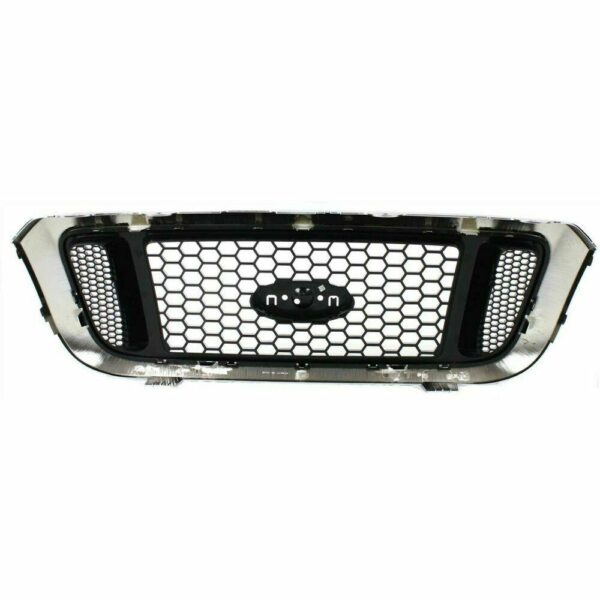Grille Ford Ranger 2004-2005 Chrome Gray 4Wd , FO1200453 - Image 4