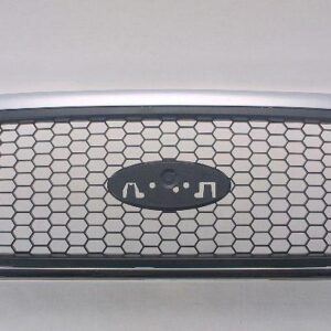 Grille Ford F150 2006-2008 Chrome Frame With Black Honeycomb Xlt Model , FO1200469