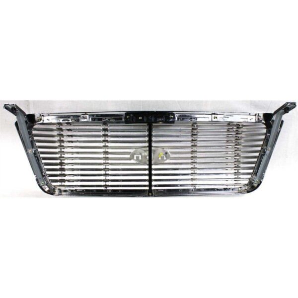 Grille Ford F150 2007-2008 Chrome With Chrome Front Lariat , FO1200502 - Image 4