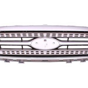 Grille Painted-Silver Ford Taurus 2010-2012 With Chrome Mldg , FO1200526