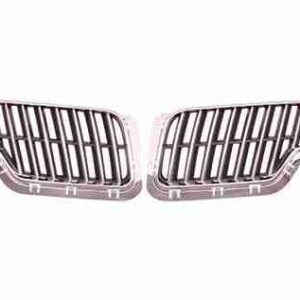 Grille Chrome Dark Gray Passenger Side Lincoln Mkz 2010-2012 With Sport Pkg , FO1200547