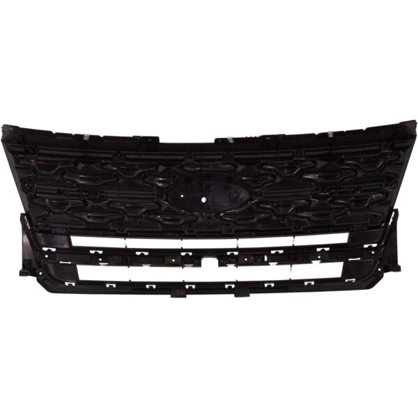 Grille Ford Explorer 2018-2019 Dark Gray Xlt Model With Sport Pkg , FO1200625 - Image 5