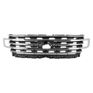 Grille Assembly Ford Expedition 2018-2019 Chrome/Matte Black Without Camera , FO1200647