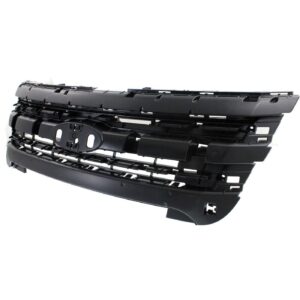 Grille Mounting Panel Ford Explorer 2011-2015 Matt-Black , FO1223118