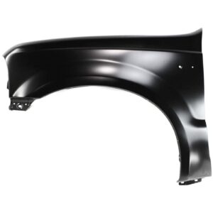Fender Front Driver Side Ford F250 1999-2007 Without Wheel Open Moulding Capa , FO1240208C