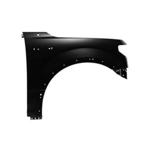 Fender Front Passenger Side Ford F150 2015-2019 With Wheel Molding Hole Aluminum Capa , FO1241299C