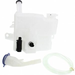 Windshield Washer Tank Ford Focus 2012-2018 With Pump/Sensor/Filler Tube Sedan , FO1288111