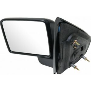 Mirror Driver Side Ford F150 2004-2008 Manual Std Square Design Textured , FO1320244