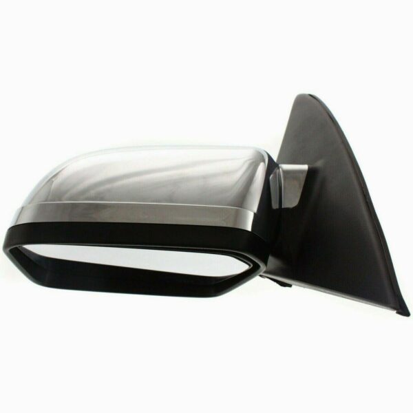 Mirror Driver Side Lincoln Zephyr 2006 Power Heated Chrome With Puddle Lamp Without Blind Spot , FO1320322 - Image 5