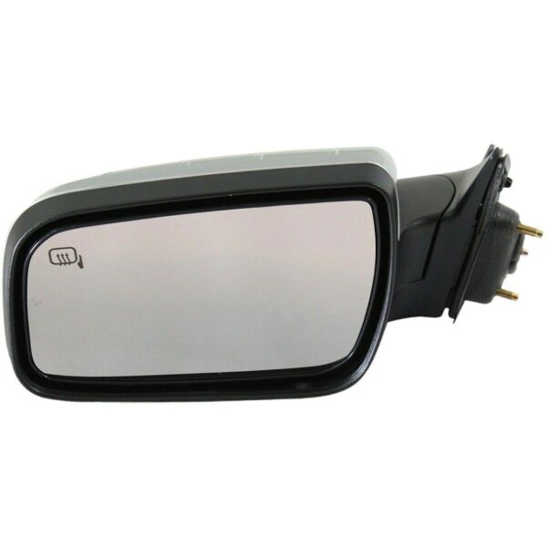 Mirror Driver Side Mercury Sable 2008-2009 Power Heated Chrome Cover With Puddle Lamp With Memory , FO1320336 - Image 2