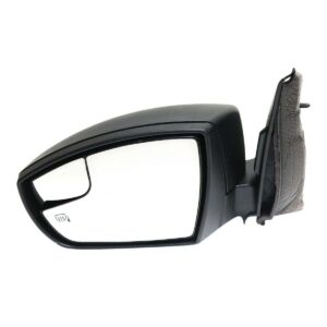 Mirror Driver Side Ford Escape 2013-2016 Power Heated Textured Cover Without Blind Spot/Signal , FO1320476