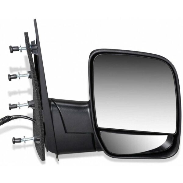 Mirror Passenger Side Ford Econoline 2002-2007 Power With Puddle Lamp/Dual Glass , FO1321276 - Image 2