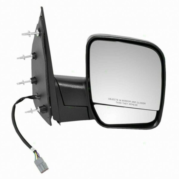 Mirror Passenger Side Ford Econoline 2002-2007 Power With Puddle Lamp/Dual Glass , FO1321276 - Image 3