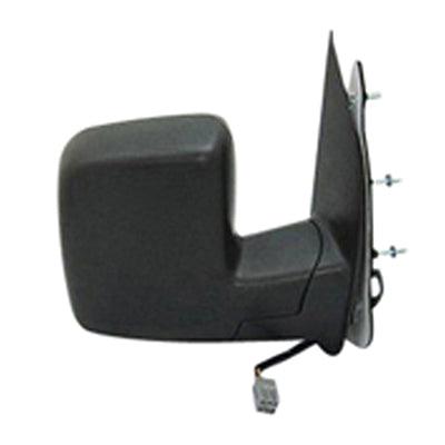Mirror Passenger Side Ford Econoline 2002-2007 Power With Puddle Lamp/Dual Glass , FO1321276